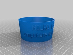 micro center, Lüfter thermo Essen trinken angepasst 3d print model - Mito3D