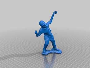 toy soldier multiscan a arte makerbotdigitizer 3d print model - Mito3D