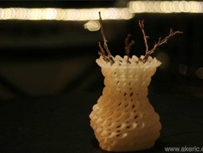 gestaltenwandler vase Dekor geometrische 3d print model - Mito3D