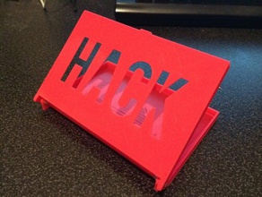 cartões de visita caso hacker gadgets 3d print model - Mito3D