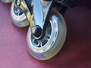 k2 skates alexis axel spacer parts blades brake inline oozby roller wheel 3d print model - Mito3D