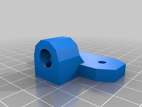 reprap prism rod holder other part 3d print model - Mito3D