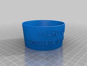 bearbeitet micro center, Lüfter thermo Essen trinken angepasst 3d print model - Mito3D