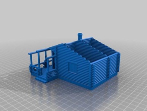 cabaña bosque otros 3d print model - Mito3D