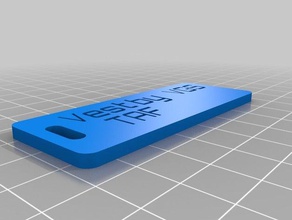 vestby vgs taf organization customized 3d print model - Mito3D