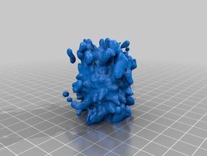 Samen pod Kunst makerbotdigitizer scan 3d print model - Mito3D