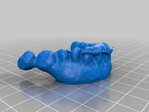dentures 1 art makerbotdigitizer scan 3d print model - Mito3D