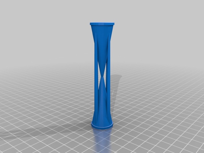 parametrico a forma di clessidra altri 3D print model - Mito3D