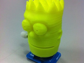 bart simpson other cartoon simpsons toy walker 3d print model - Mito3D