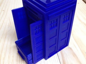 easier tardis drawers containers 3d print model - Mito3D