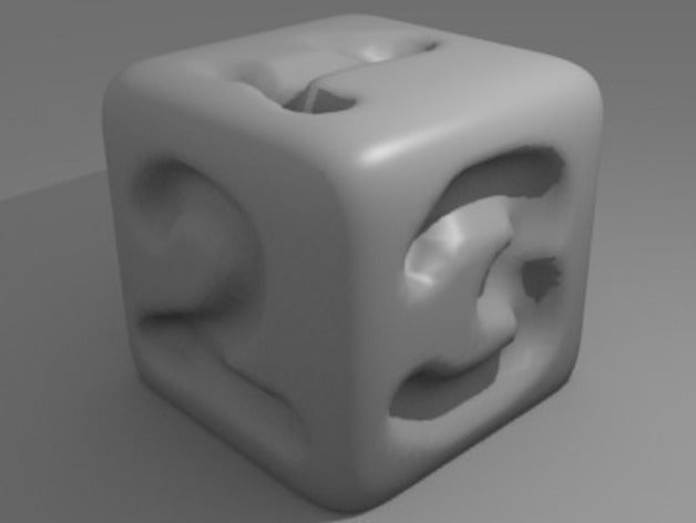 esculpido d6 outros 3D print model - Mito3D