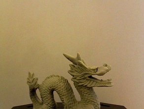 dragão chinês de digitalização vários a arte makerbotdigitizer 3d print model - Mito3D