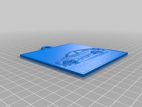 cla lithopane 2d a arte personalizado 3d print model - Mito3D