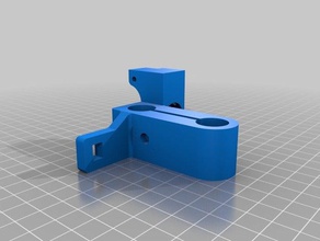 raj mod prusa i3 extruder montieren 3d Drucker Extruder 3d print model - Mito3D