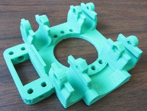 prusa carriage slim lm8uu holder modified better fit my mendelmax other 3d print model - Mito3D