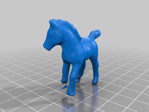 Pferd 3d drucken 3d print model - Mito3D