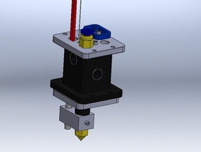 extrudeur principal de l'imprimante 3d ultimaker extrudeuses 3d print model - Mito3D