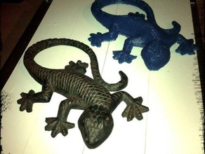 gecko big scans replicas animal model 3d print model - Mito3D