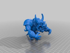 bully creatures cleveland ohio lake erie monster nittee grittee outbreak 3d print model - Mito3D