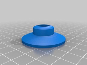 simple endcap 10mm rod parts 3d print model - Mito3D