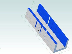parametric miter box other 3d alibredesign mitre saw tool 3d print model - Mito3D