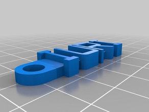 iuri 14 organização personalizado 3d print model - Mito3D
