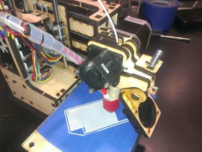 extruder fan mount printrbot simple 3d printer parts 3d print model - Mito3D