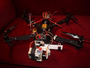 le sct cardan gopro hero 1 2 rc des véhicules quadrocopter 3d print model - Mito3D