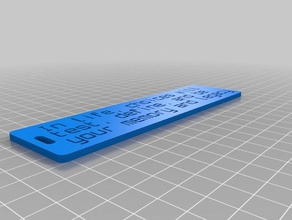 think tags organization customized 3d print model - Mito3D