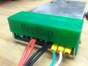 reprap power supply safety cover other 3d lulzbot rep rap 3d print model - Mito3D