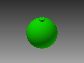 round ornament decor makerbotornaments 3d print model - Mito3D