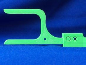 semplice sicuro filamento a rocchetto senza viti 3d la stampante accessori titolare 3d print model - Mito3D