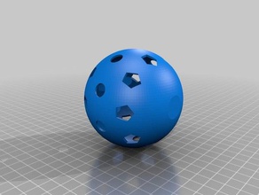 globo patrón decoración makerbotornaments 3d print model - Mito3D