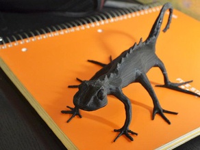 skitter lagarto esculturas 3d print model - Mito3D