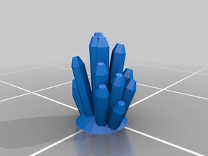 meine angepasste custom-Kristalle Requisiten 3d print model - Mito3D