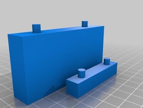 pinball botão de reset substituição partes openscad paramétrico 3d print model - Mito3D
