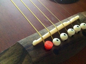 guitar string peg music 3d print model - Mito3D