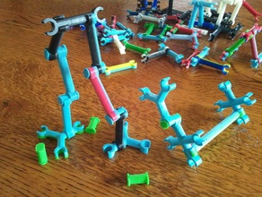 metabrick compatible parts construction toys modular openscad 3d print model - Mito3D