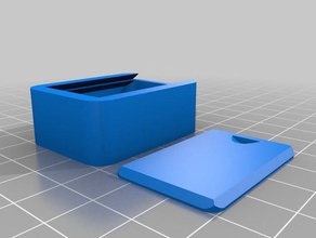 mia scatola 40 30 15 recipientes personalizado 3d print model - Mito3D