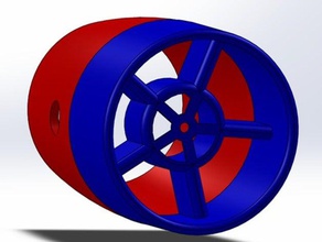 experimental rc ducted fan v1 source included vehicles 3d print model - Mito3D