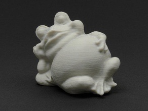 bahçe kurbağa tarar kopyaları amfibi hayvan açık havada gölet yaz toad su 3d print model - Mito3D