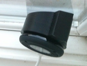 dropcam pro window mount household customizer openscad 3d print model - Mito3D
