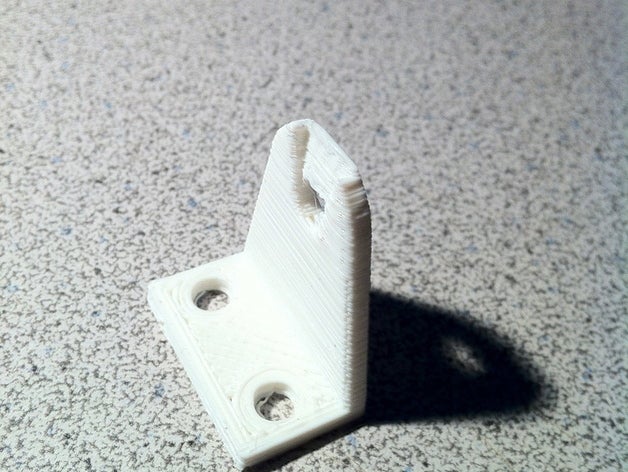 cieco monte altri 90 gradi angolo la staffa di montaggio attacco inferiore veneziano 3D print model - Mito3D
