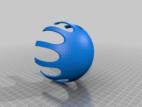 hulaball esculturas jogo pernas 3d print model - Mito3D