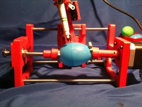 semi-completely printable spherebot other eggbot ping pong bot 3d print model - Mito3D