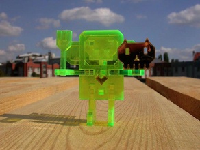 flatpack macaco outros animais brinquedo 3d print model - Mito3D