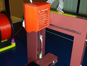afinia h-series impressora extrusora de habitação 3d partes 3d print model - Mito3D
