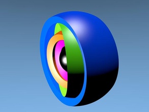 anelli rotanti costruzione giocattoli 3d print model - Mito3D