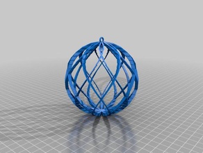 spiral ornament decor customized 3d print model - Mito3D