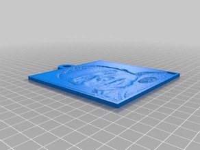 my customized lithopane ethan 2d art 3d print model - Mito3D